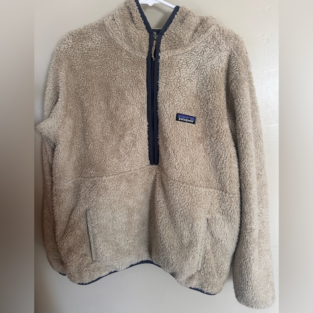 Patagonia Hooded Half Zip Fleece Pullover